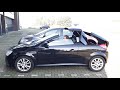 Opel Tigra B twintop open and close roof operation