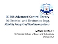 ACT Module 5 Stability Analysis Of Nonlinear Systems Manoj Kumar T ACT Module 5 Stability Analysis Of Nonlinear Systems Manoj Kumar T