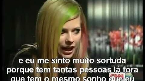 Avril Lavigne - Interview (CNN 2011) Part 1 - Legendada