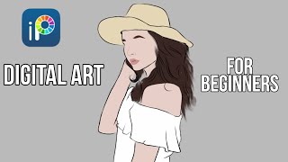 Digital Art for beginners | digital art tutorial | Android phone | ibispaintx tutorial