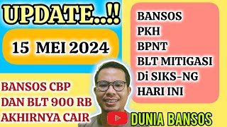 UPDATE 🔴  BANSOS PKH,  BPNT & BLT MRP PERIODE MEI - JUNI DI SIKS-NG. CBP DAN BLT MULAI DICAIKAN LAGI