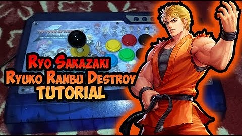 Ryo Sakazaki Ryuko Ranbu Destroy traps KOF 02 UM