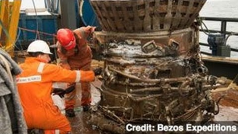 Amazon CEO Recovers Apollo Engines From Ocean Floor