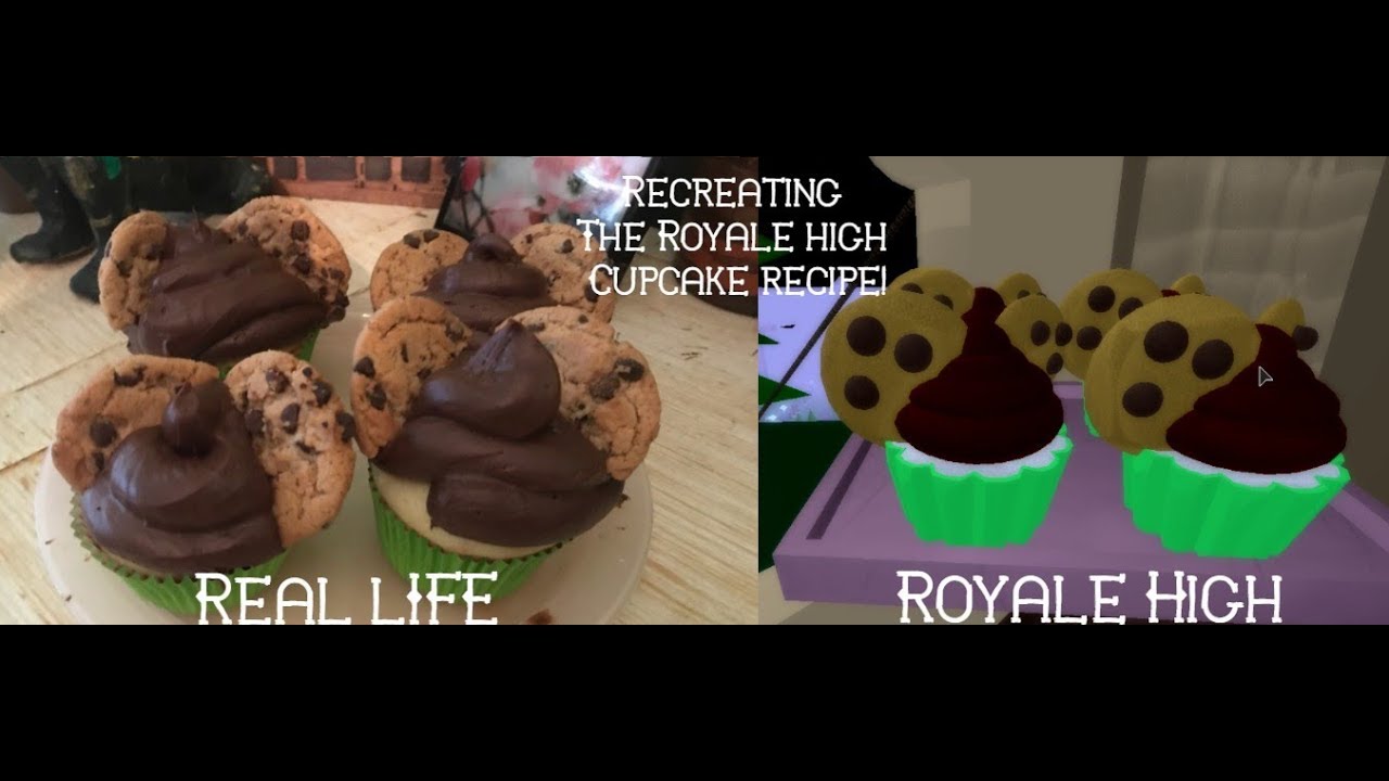 We tried Recreating the Cupcake Recipe in Royale High to see if it