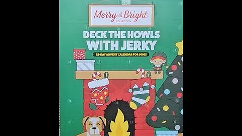 Merry & Bright Deck The Howls with Jerky 2024 Advent Calendar