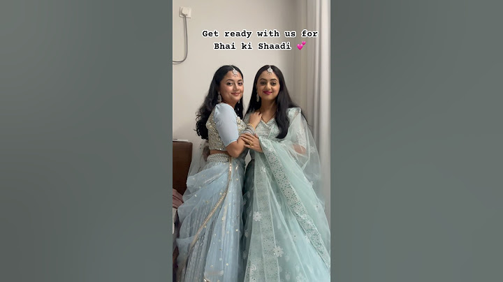 Get ready with us for Brother’s wedding 💕 #shorts #lehenga #indianwedding #sisters #brotherwedding