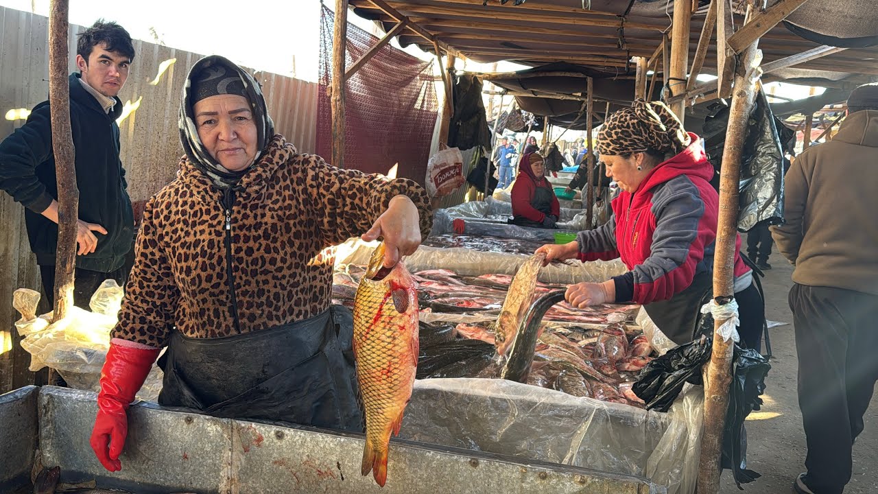 ХОРАЗМ ХАЗАРАСП БАЛИК БОЗОРИ НАРХЛПРИ 21-ФЕВРАЛЯ 2026