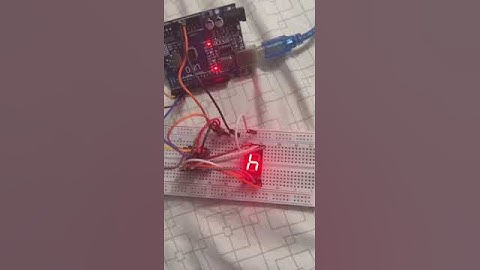 LED Matrix Display Using Arduino and Shift Registers