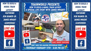 How To Build A Model Train Layout With James Wright JLWII2000!