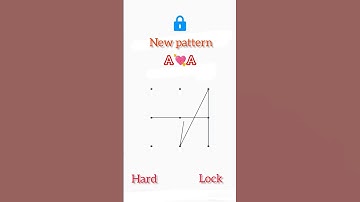 #shorts#trending#screen pattern | lock screen pattern | A.A | easy and difficult#viral