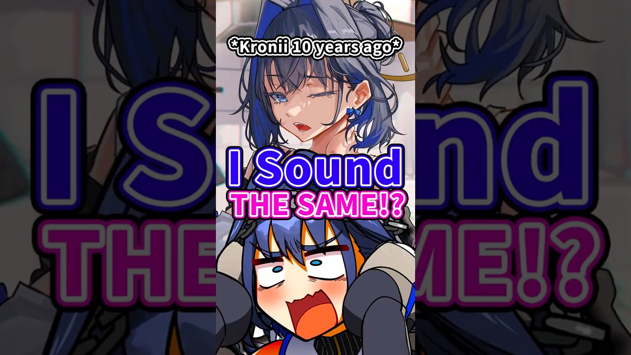 Kronii Thought She Sounded YOUTHFUL 10 Years Ago