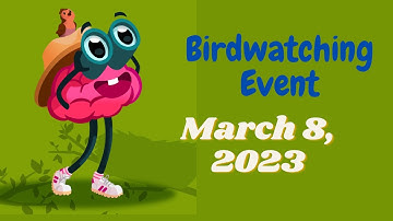 Wordbrain Birdwatching Event March 8 2023 Answers