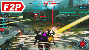 War Robots: Free to Play Hangar - Domination Gameplay (No Commentary) WR F2P