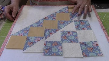 Traditional Five Patch Block Lesson 2 with Phyllis for Mad Moody Quilting Fabrics