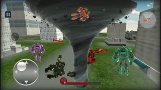 ► Tornado Robot Transformation  - Car Robot vs Futuristic Robot ( Brilliant Gamez ) Android Gameplay screenshot 2