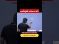 Multiplication Trick in Seconds 🔥 | Fast Math Calculation Trick | Sushant Learning Hub