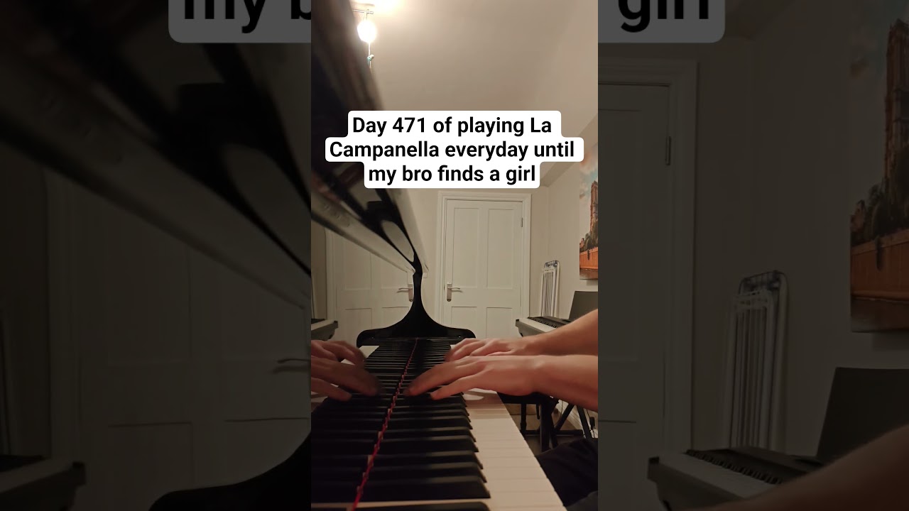 Day 471 of playing La Campanella 