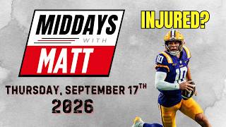 Is Lane Kiffin Lying // Middays with Matt // 9-17-26