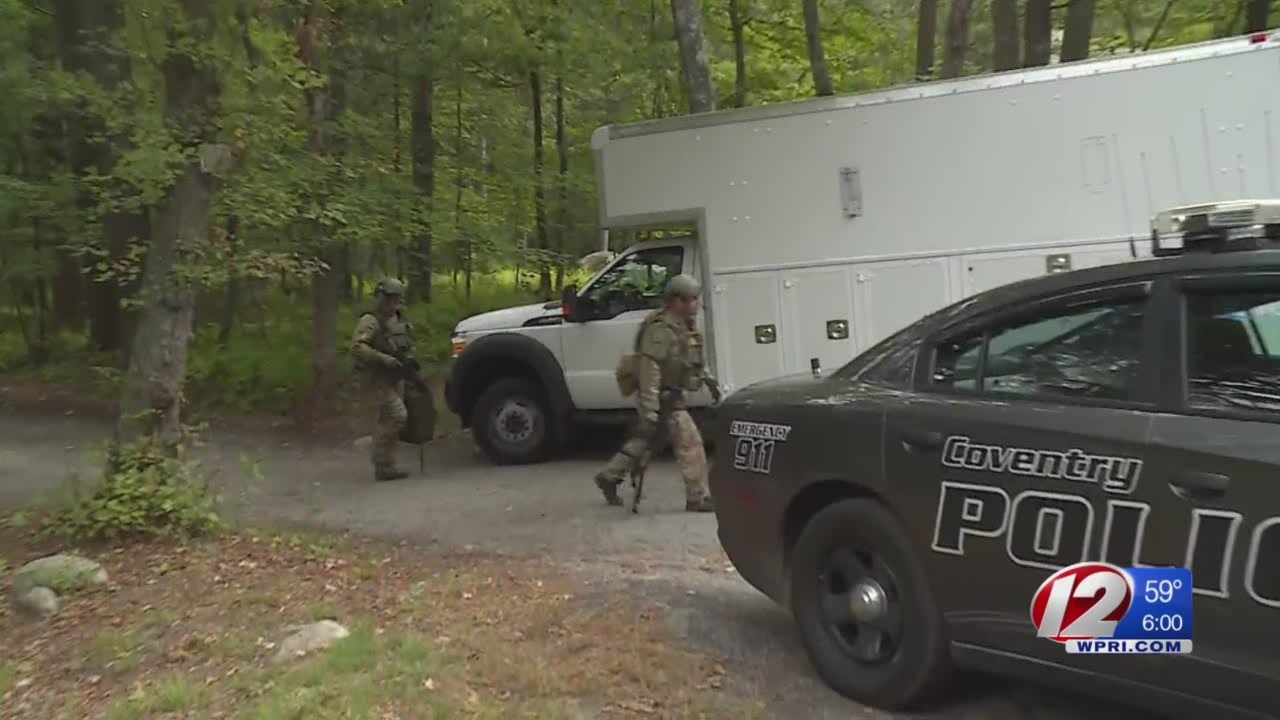 Standoff with police, SWAT team continues at Coventry home YouTube