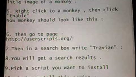 How to install Travian script (English)