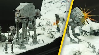 I Built an Action Packed Star Wars Diorama: The Battle of Hoth