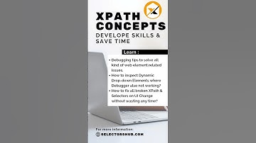 Develope skills & save time #selectorshub #testingtutorial #testingtool #xpathplugin