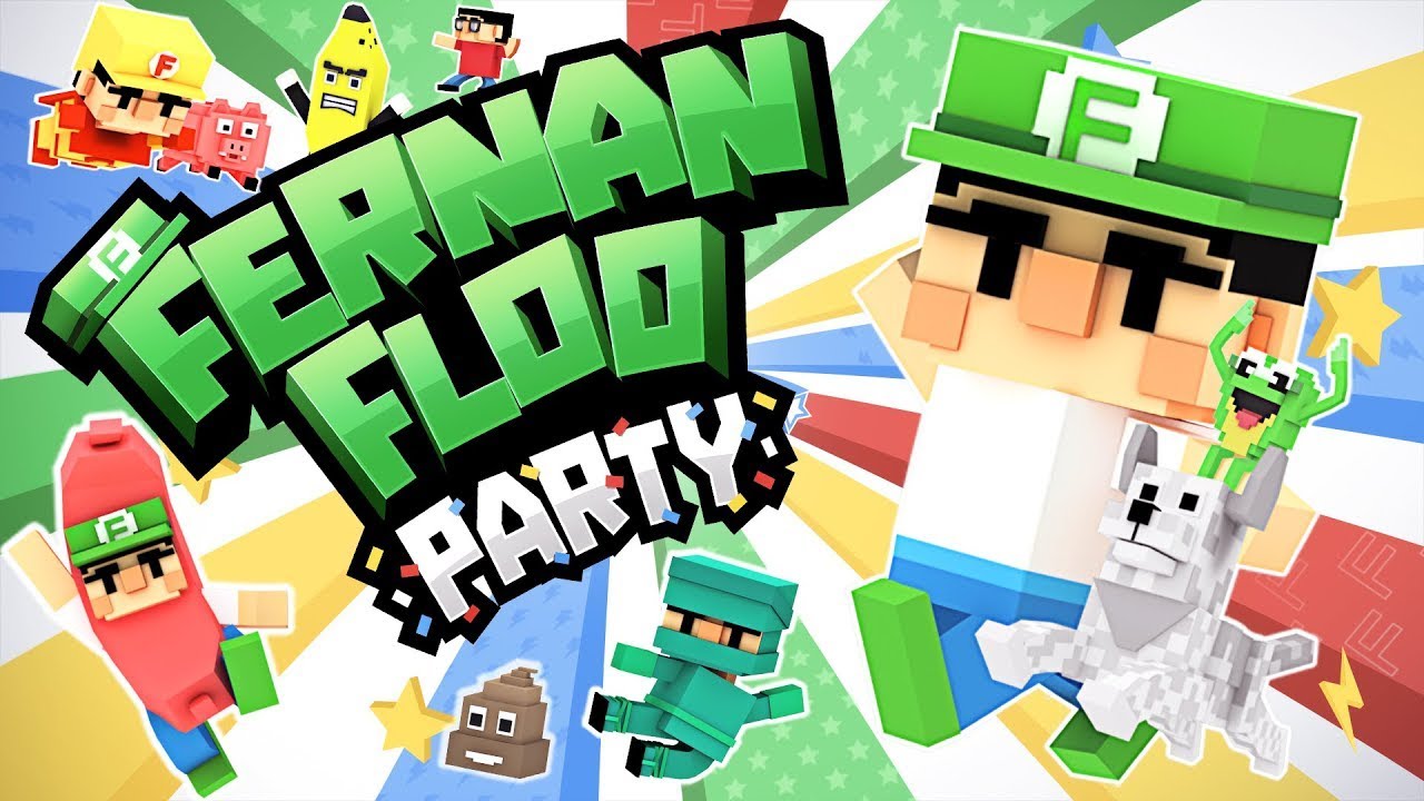 Hosteando El Nuevo Juego De Fernanfloo - Fernanfloo Party - YouTube