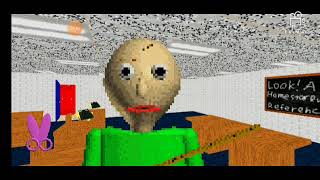 Baldi's Basics I HATE BALDI SO MUCH I HATE I HATE BALDI