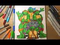 Drawing NOSTALGIA #1 - Teenage Mutant Ninja Turtles [80's & 90's] TMNT