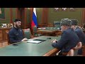 Встреча Мехк-Кхел Ингушетии с Даудовым Магомедом Председателем парламента Чеченской республики.