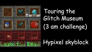 The Biggest Glitched Item Museum in Hypixel Skyblock