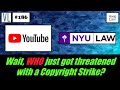 Copyright Strikes for Explaining Copyright Law? (Virtual Legality #186)