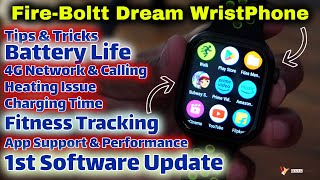Fire Boltt Dream Wrist Phone Android Smartwatch | Tips & Tricks, Battery Life, Pros & Cons