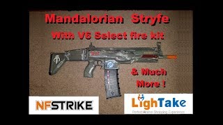 Mandalorian themed V6 select fire Stryfe build