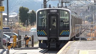2022/03/12 外房線 E131系 R04編成 上総一ノ宮駅 & 大原駅 | JR East Sotobo Line: E131 Series R04 Set