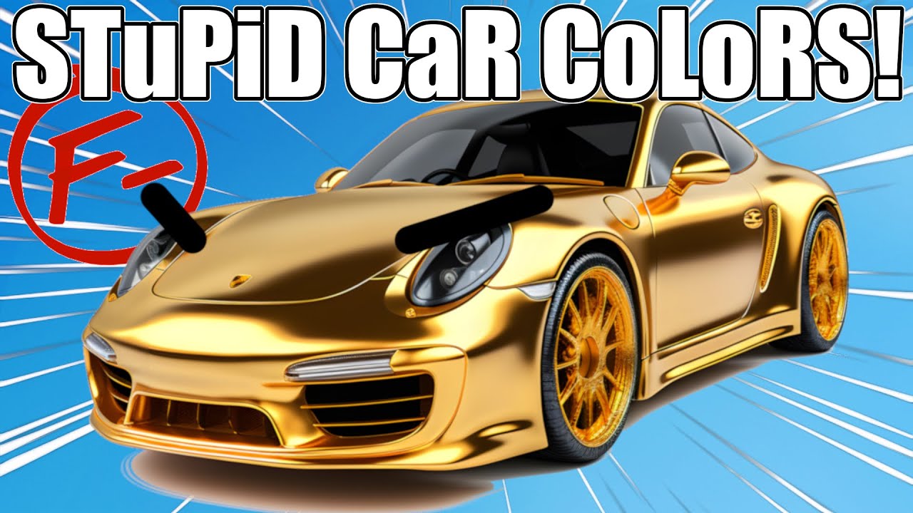 Ranking Every Car Color Paint Color Tier List YouTube Maxresdefault
