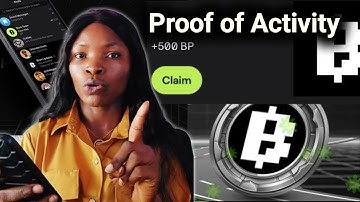 Blum Proof Of Activity Task - Blum Airdrop eligibility criteria