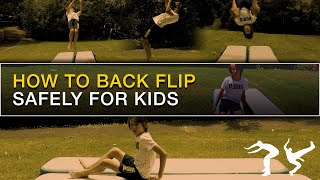 How To Back Flip Safely For Kids screenshot 4
