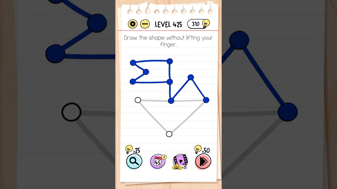 Brain test level 425 
