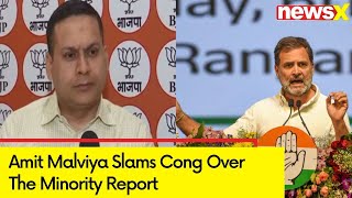 'Muslim Population Grew At 43%' | Amit Malviya Slams Cong Over The Minority Report | NewsX