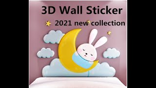 2021 new collection! 3D wall sticker Kids room wall anti-collision soft sticker screenshot 2