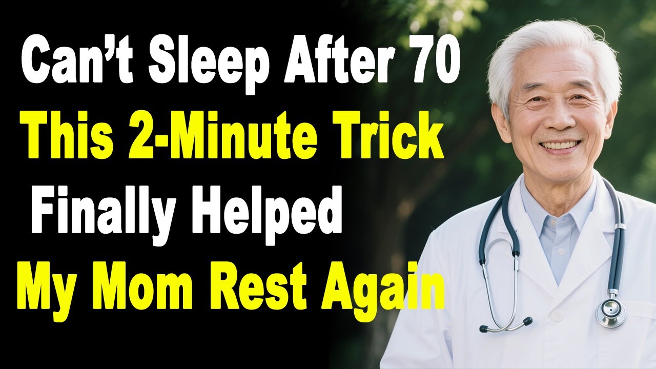My Mom Couldn’t Sleep After 70—Then a 2Minute Trick Changed Everything