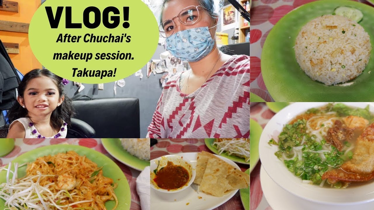 VLOG: Did Makeup on A Cute Client and Ate Thai Food! | Xeng Solis
