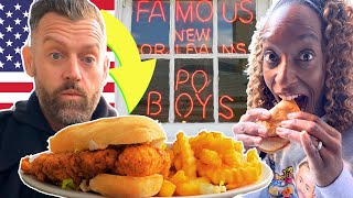 Brits Try Po' Boys For The First Time In the New Orleans USA