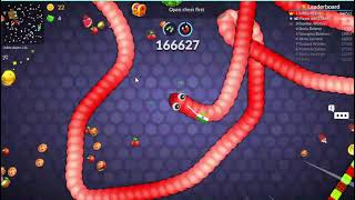 REACHING 279,000+ WEIGHT & 11 KNOCKOUTS! 😱 Snake vs Worms Pro Gameplay screenshot 5