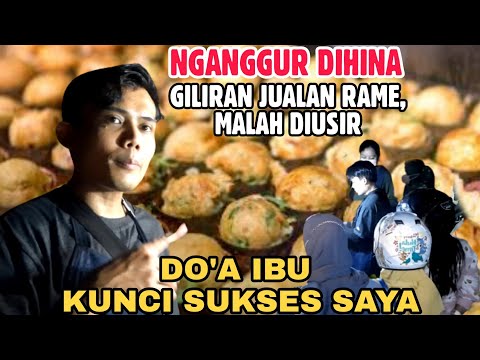 BUJANG SUKSES!! KORBAN PHK, INOVASI SENDIRI DIJUAL GEROBAKAN RAME TERUS, USAHA TAKOYAKI