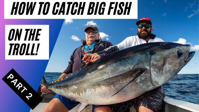 How to catch big fish on the troll in 4K part 1 