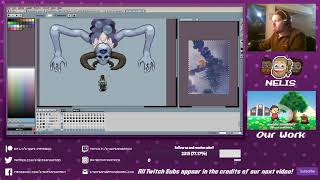 64 Bits Uncut - Drawing an Elden Ring Scene for SNES (Stream 04-28-22)