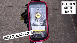 Porta Celular Bolsa P Bicicleta - Wild Man