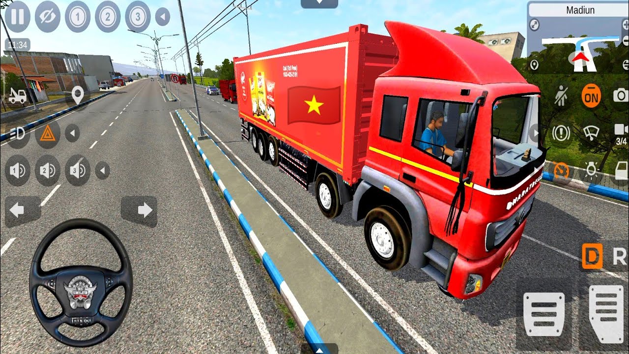 Vietnam🇻🇳Truck Cargo Transport || New Truck Simulator | Track Wala Game | Best Android Gameplay 2023
